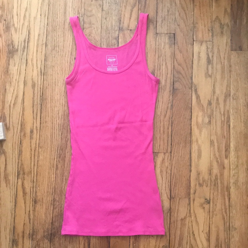 Pink Mossimo Long & Lean Tank